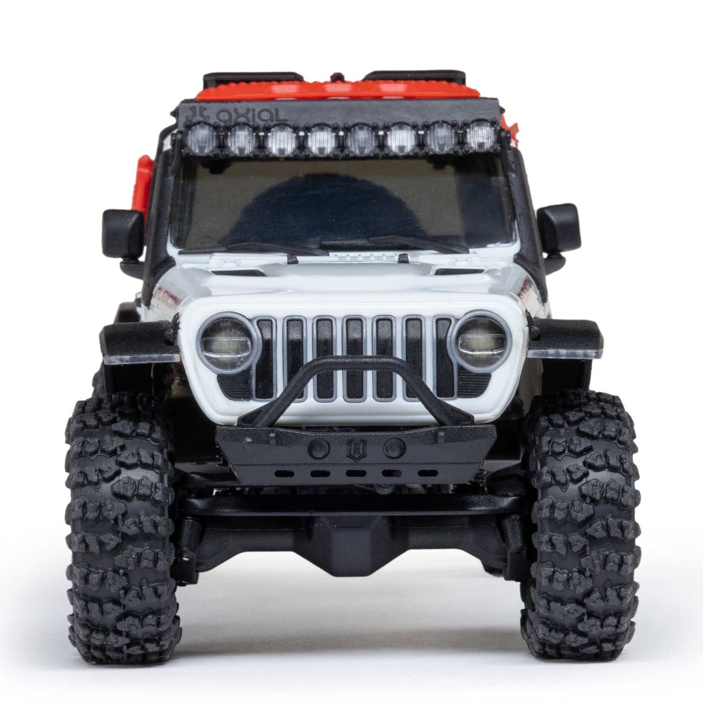 1/30 SCX30 Jeep Wrangler JLU 4X4 RTR Brushed Rock Crawler - White PREORDER