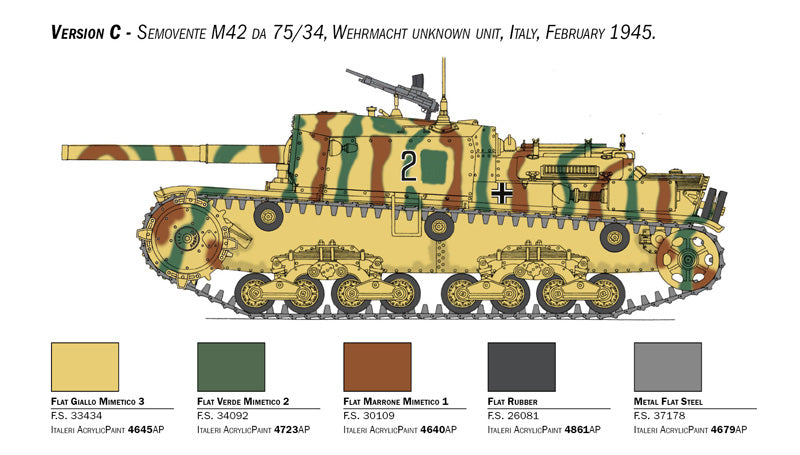 1/35 Semovente M42 da 75/34