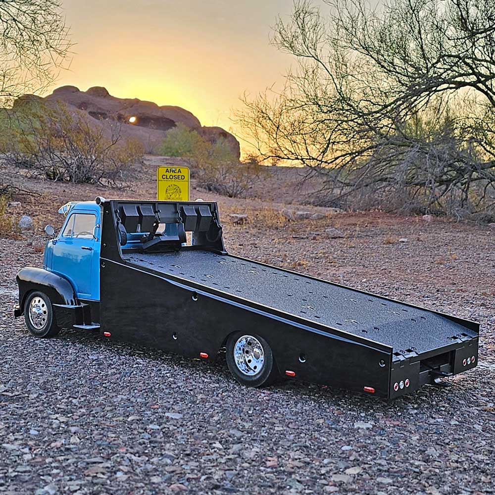 REDCAT CUSTOM HAULER - 1953 CHEVROLET COE BLUE