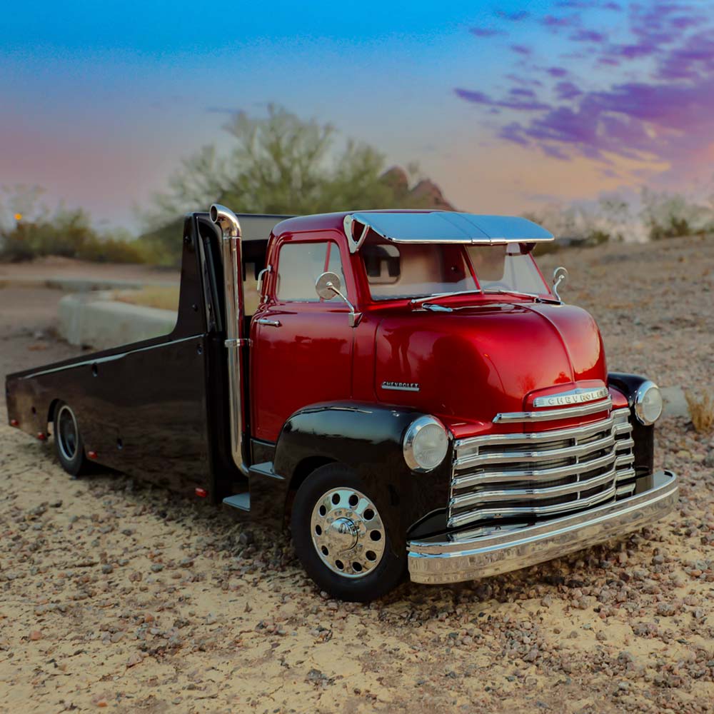 REDCAT CUSTOM HAULER - 1953 CHEVROLET COE - RED