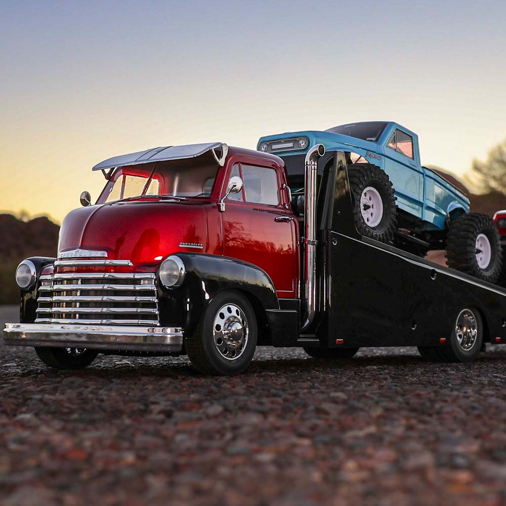 REDCAT CUSTOM HAULER - 1953 CHEVROLET COE - RED