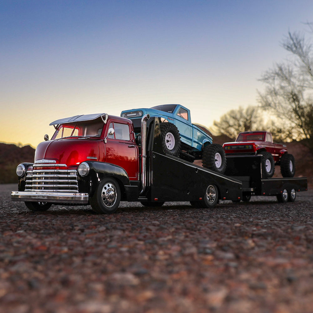 REDCAT CUSTOM HAULER - 1953 CHEVROLET COE - RED