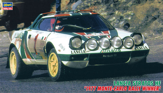 1/24 Stratos HF '77 Monte-Carlo Rally Winner