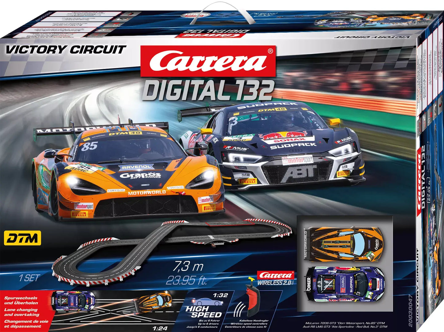 Victory Circuit Carrera Digital Slotcar Set