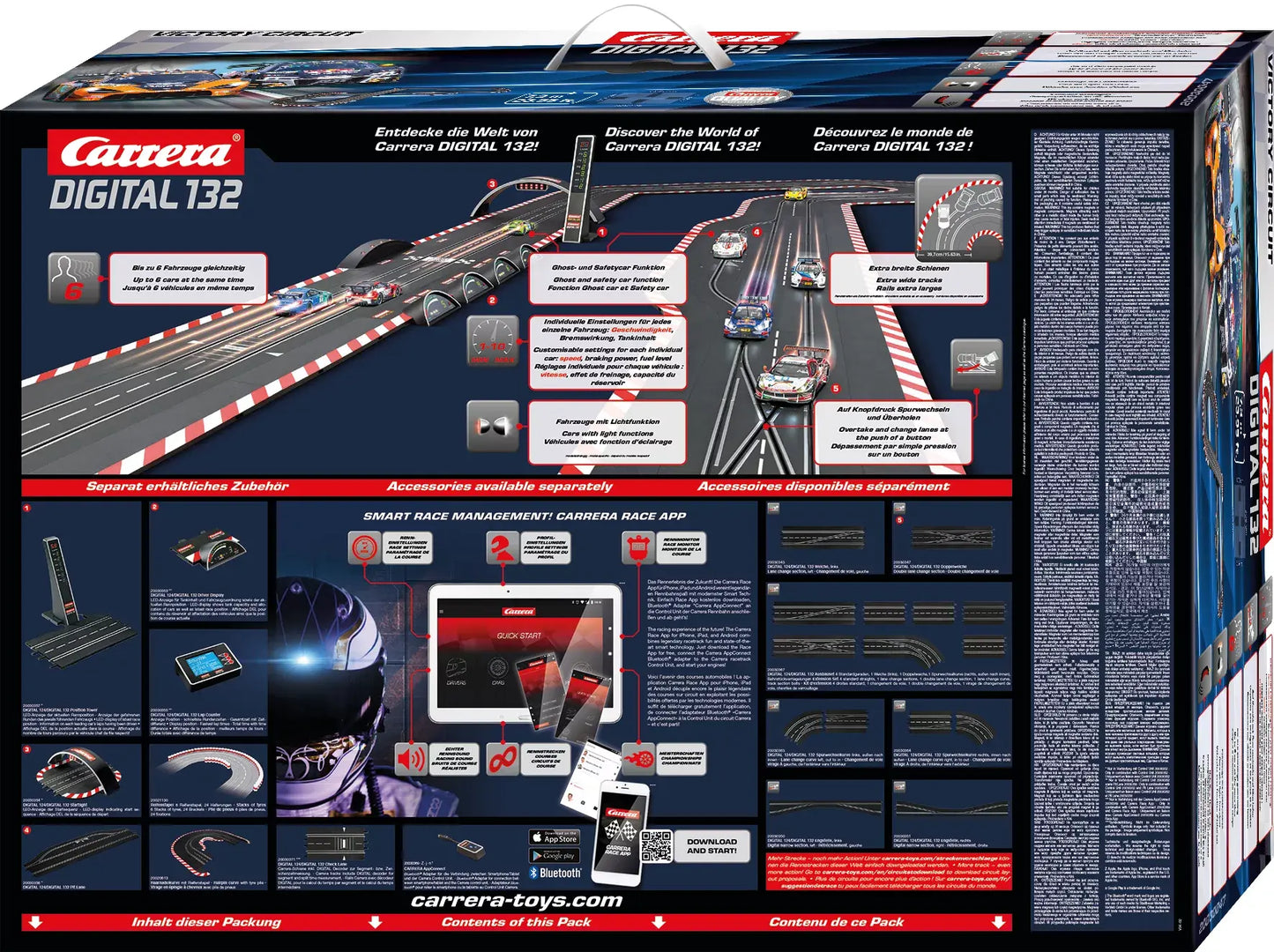 Victory Circuit Carrera Digital Slotcar Set