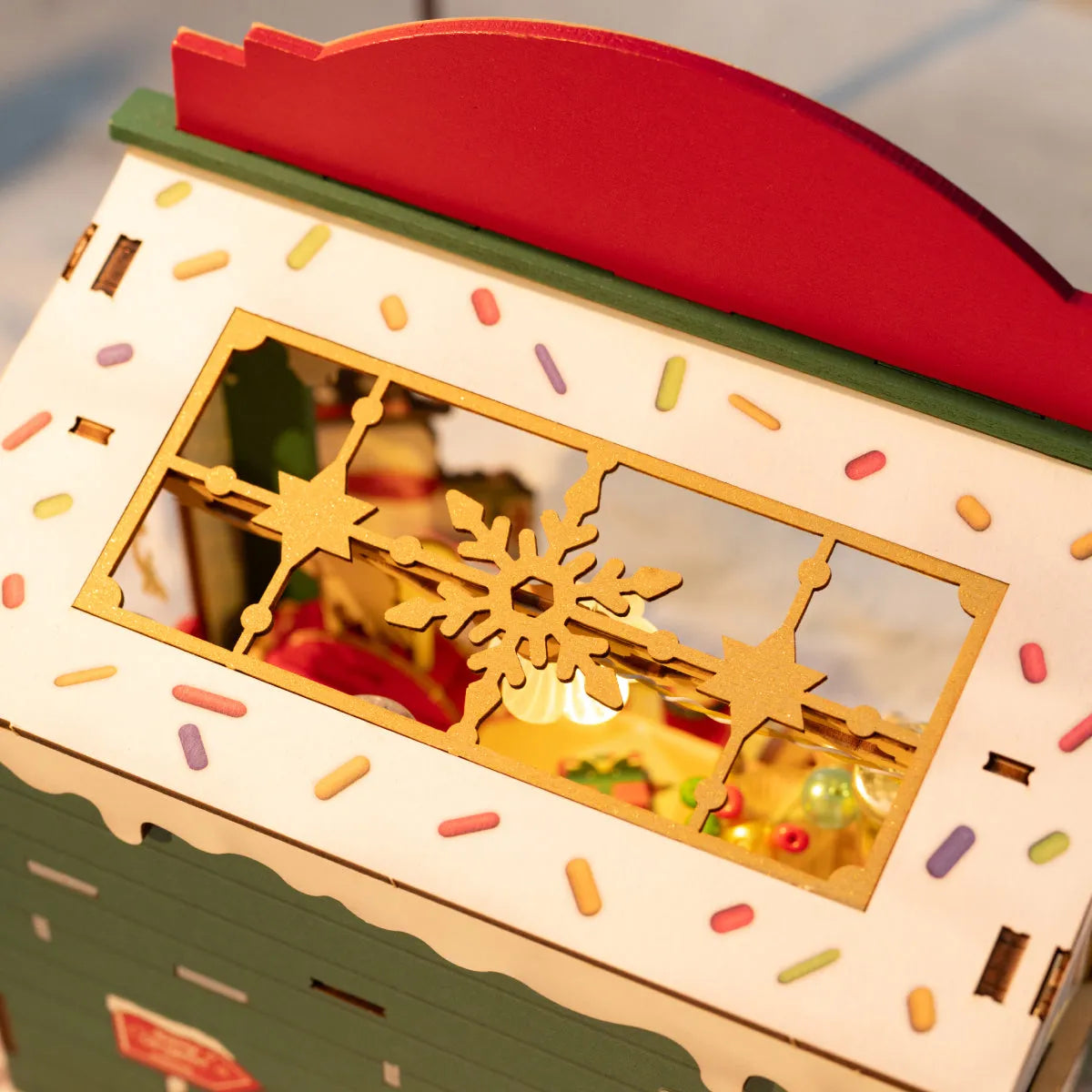 Christmas Candy Stand - DIY Miniature House Kit