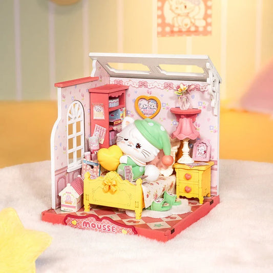 Mousse's Sweet Night - DIY Miniature House Kit