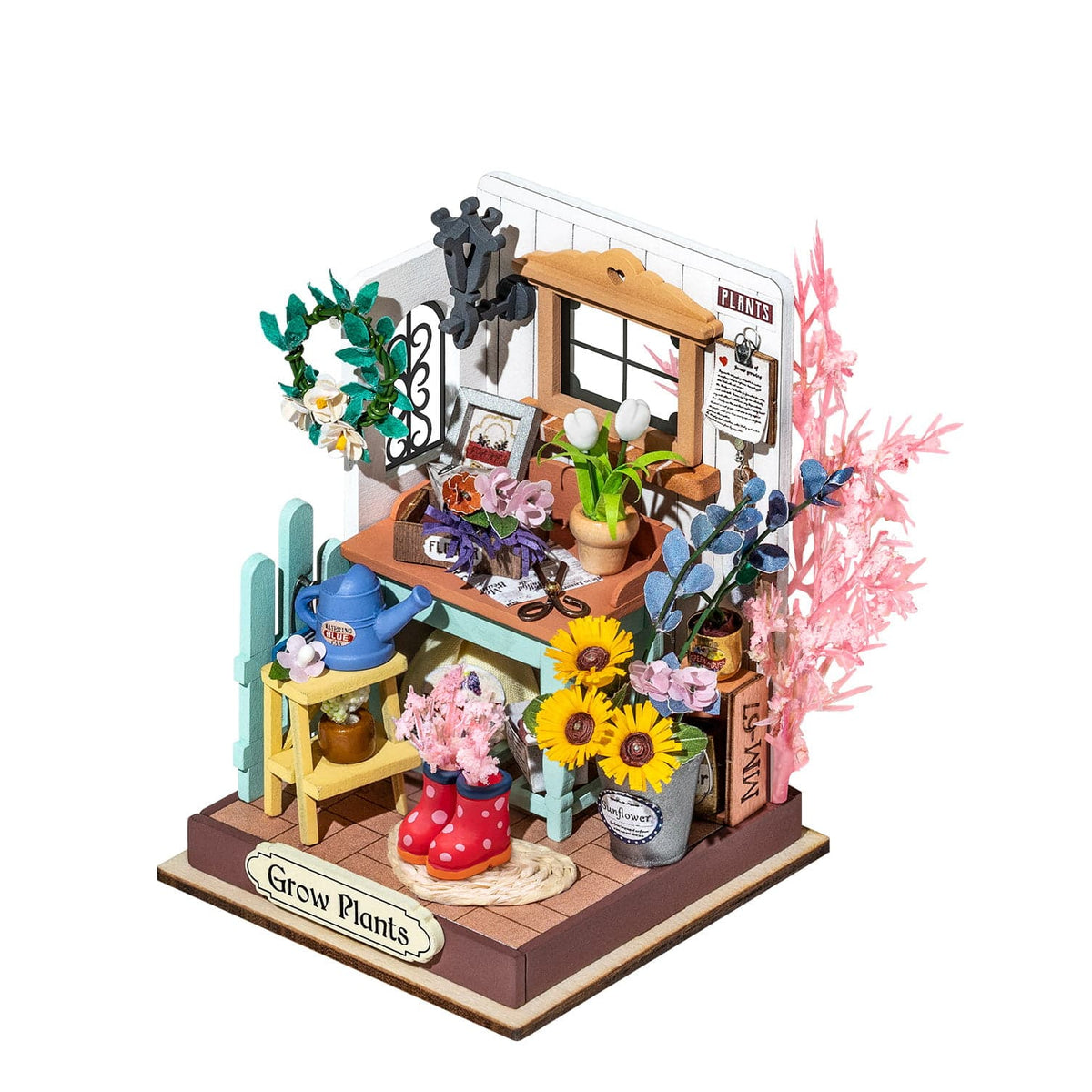 Dreaming Terrace Garden - Miniature House Kit