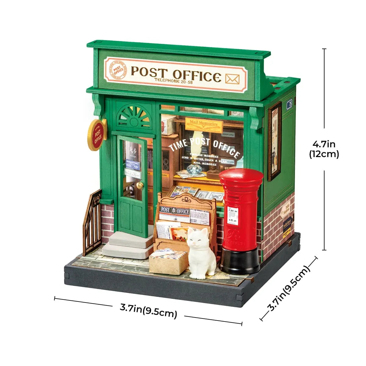 Century Post Office - DIY Miniature House Kit