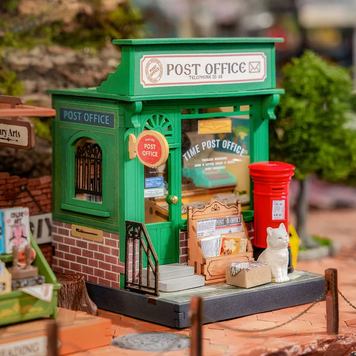 Century Post Office - DIY Miniature House Kit