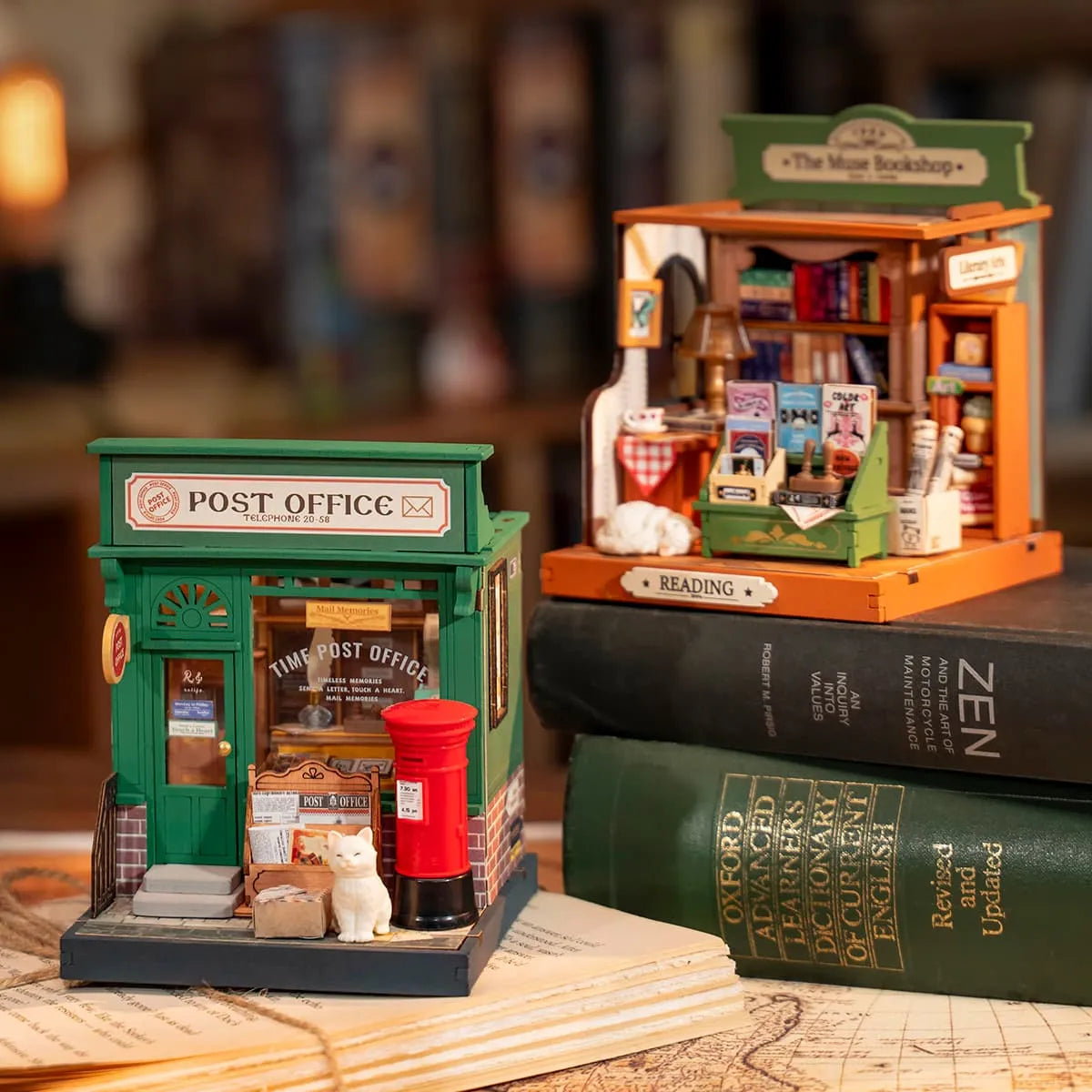 Century Post Office - DIY Miniature House Kit