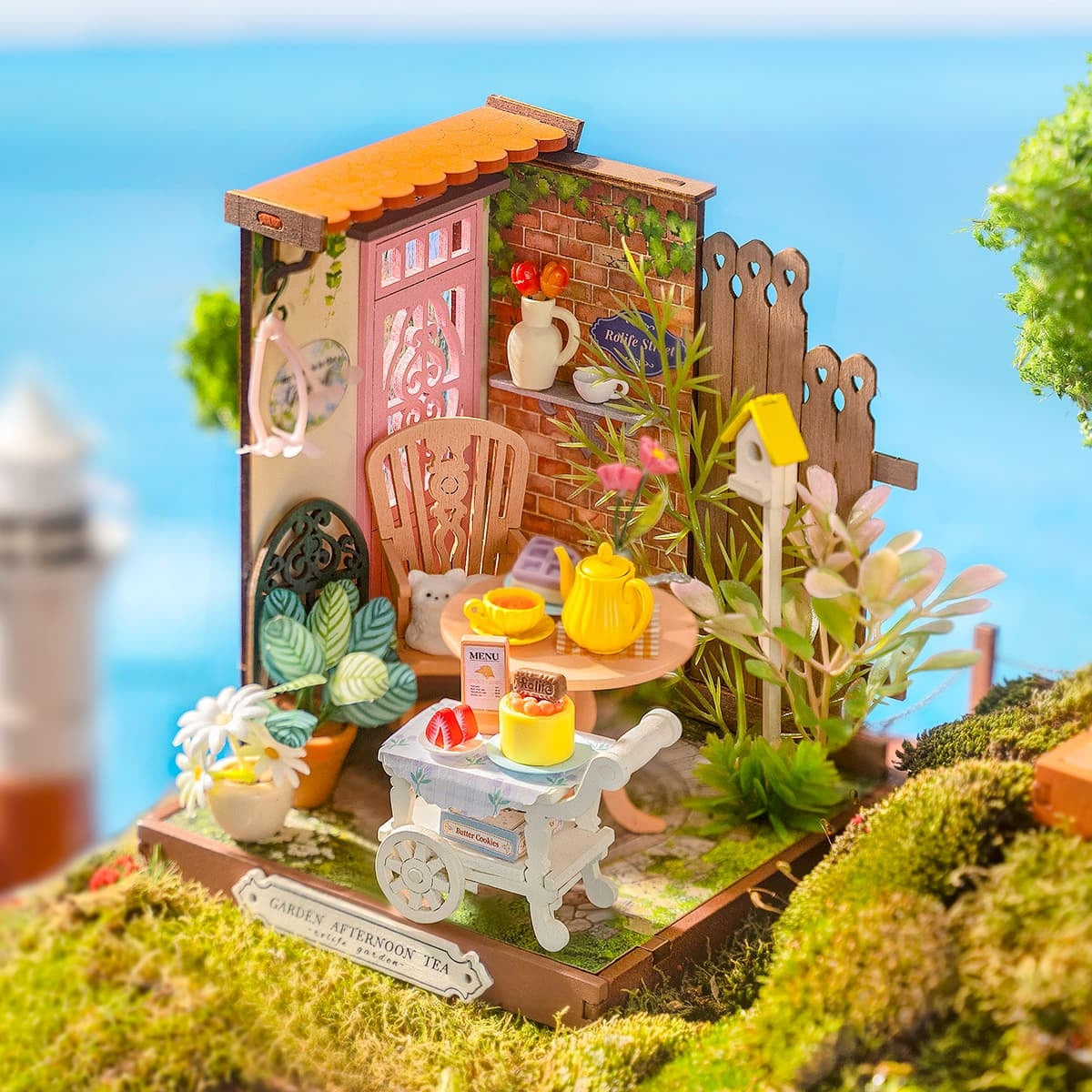 Fancy Tea Yard - DIY Miniature House Kit