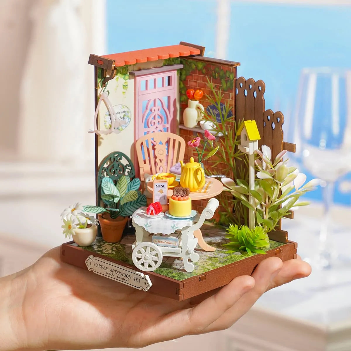 Fancy Tea Yard - DIY Miniature House Kit