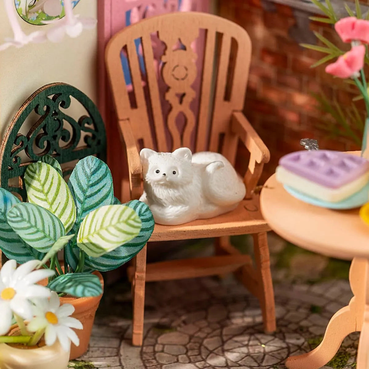 Fancy Tea Yard - DIY Miniature House Kit
