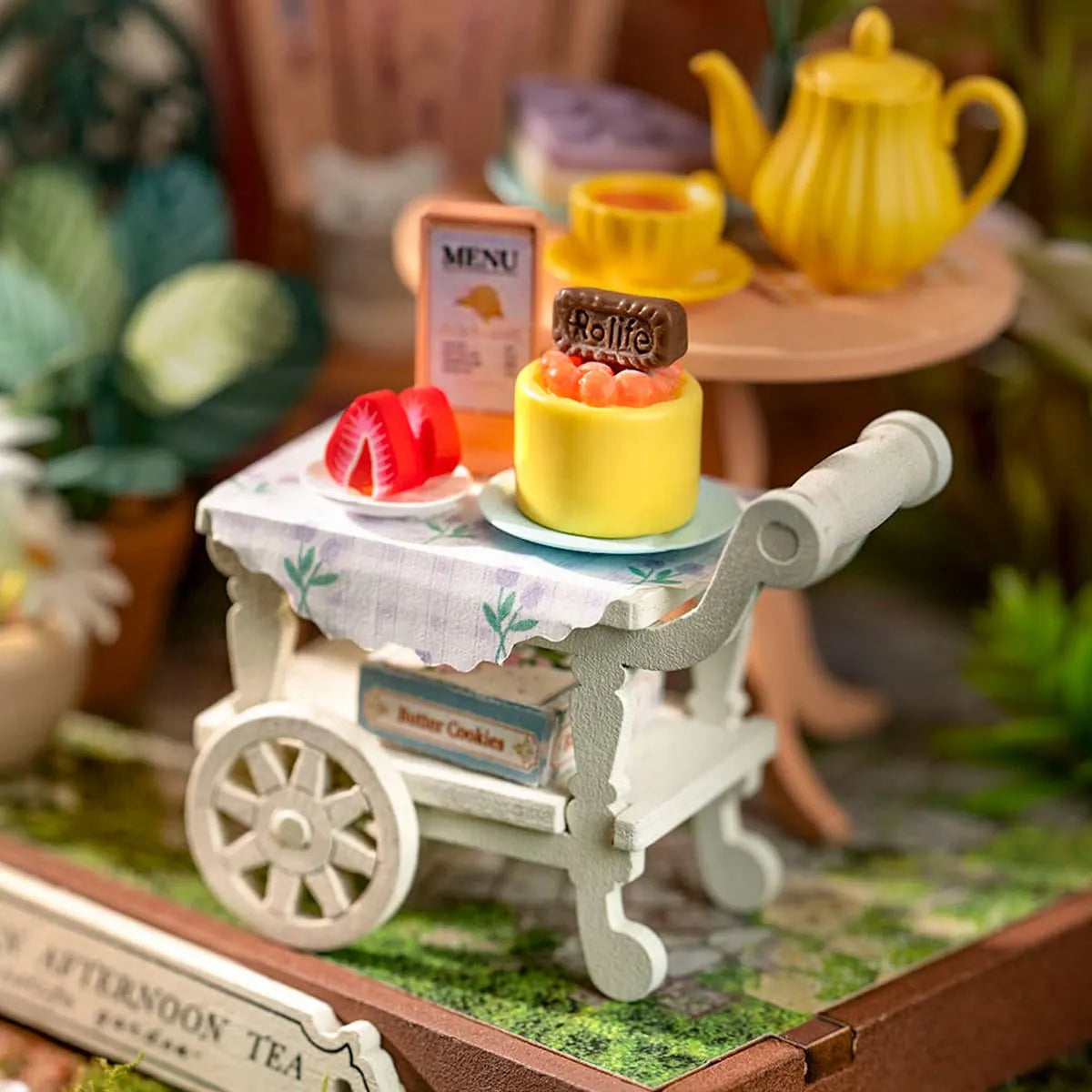 Fancy Tea Yard - DIY Miniature House Kit