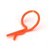 Bent Body Clip Orange (x8)