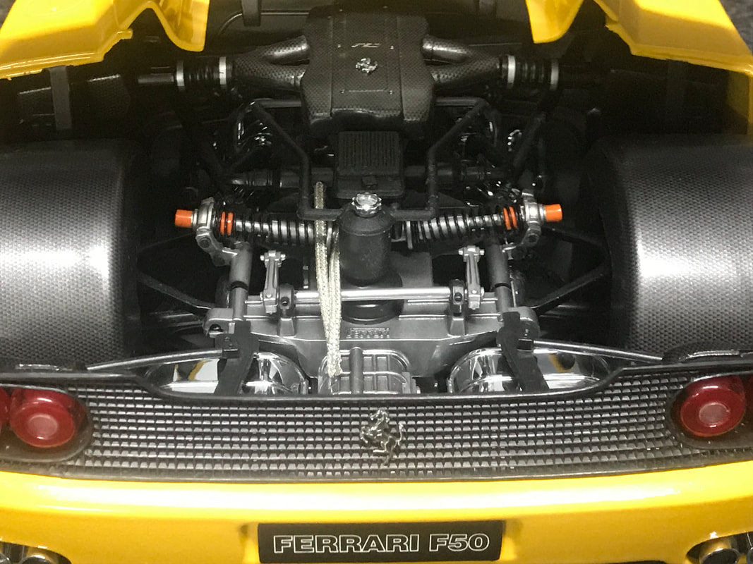 1/12 1996 Ferrari F50 - Giallo Modena – Chris's House