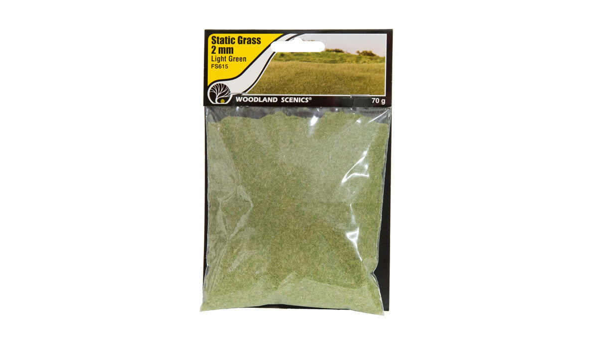 Light Green Static Grass (2mm) (70g)