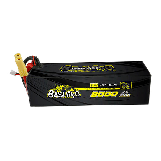 Bashing 8000 mah 4S LiPo 100C w/EC5 Connector