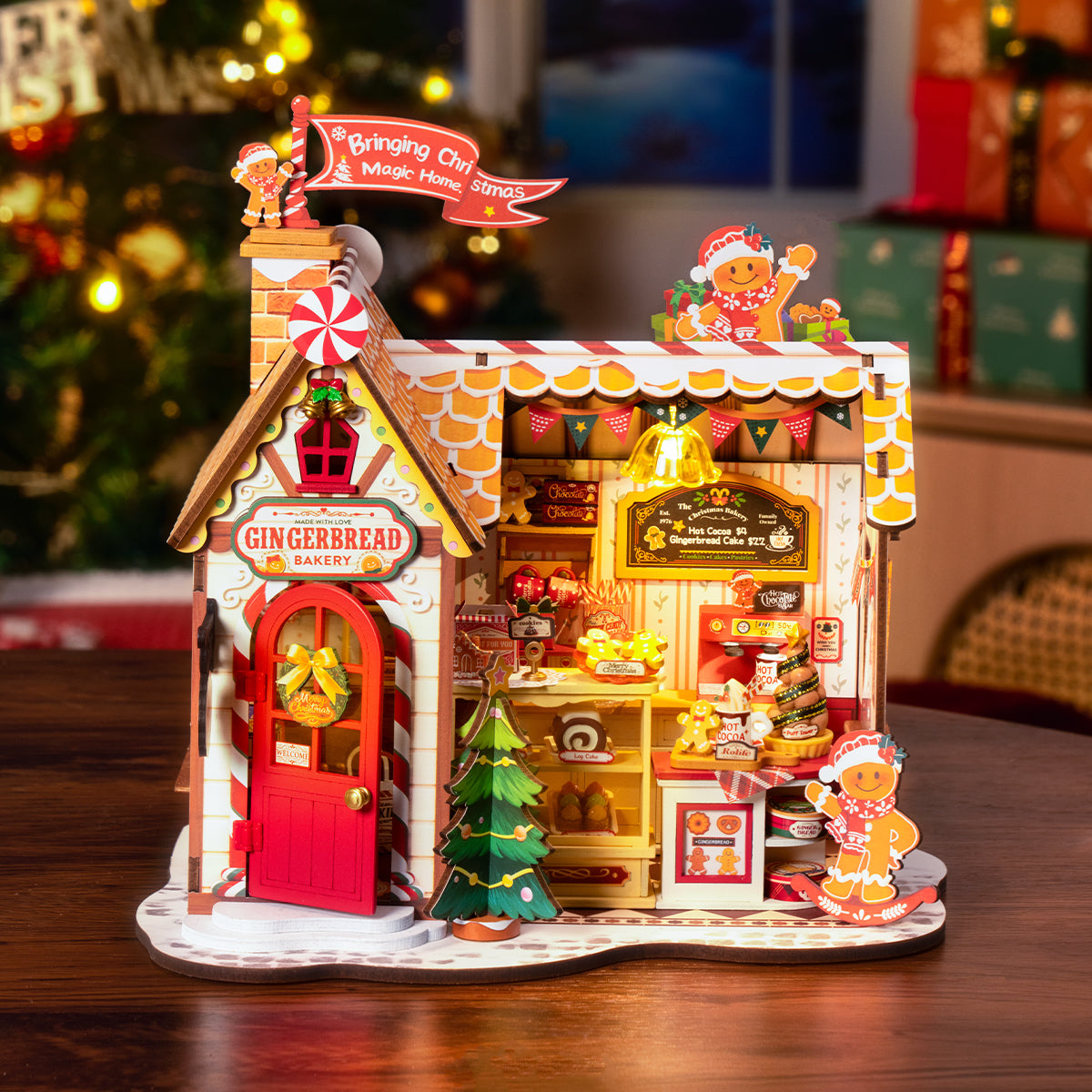 Gingerbread House - DIY Miniature House Kit