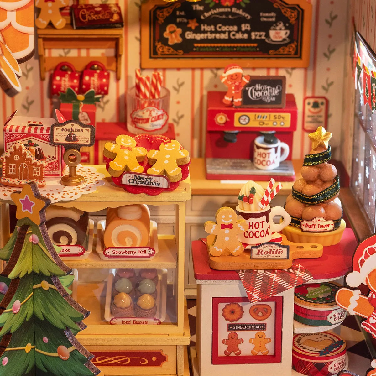 Gingerbread House - DIY Miniature House Kit