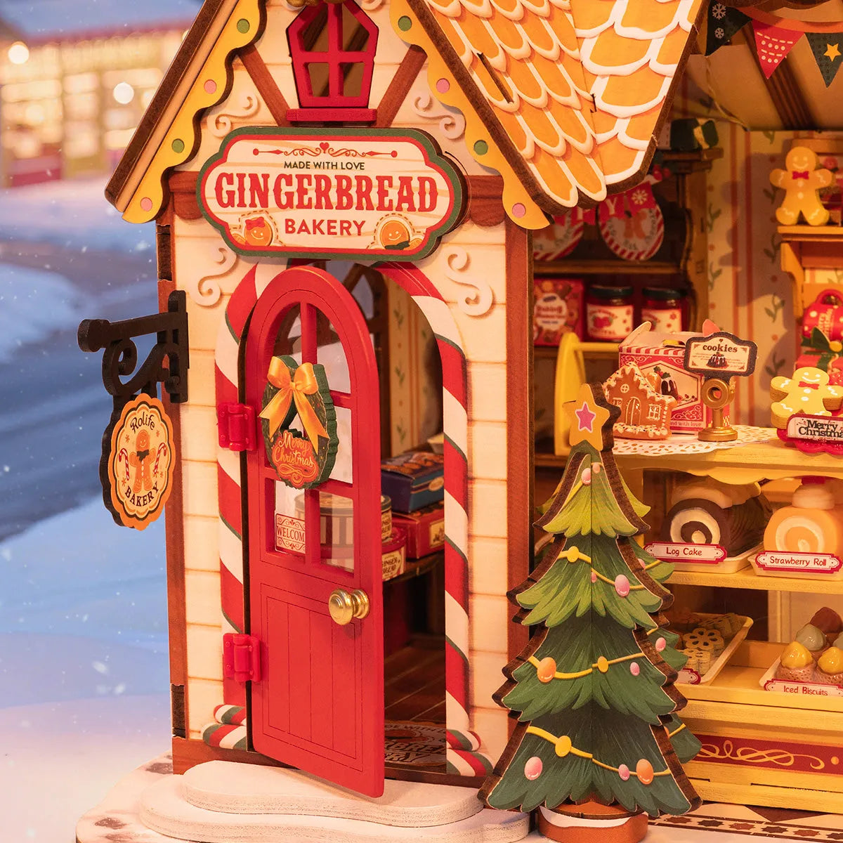 Gingerbread House - DIY Miniature House Kit