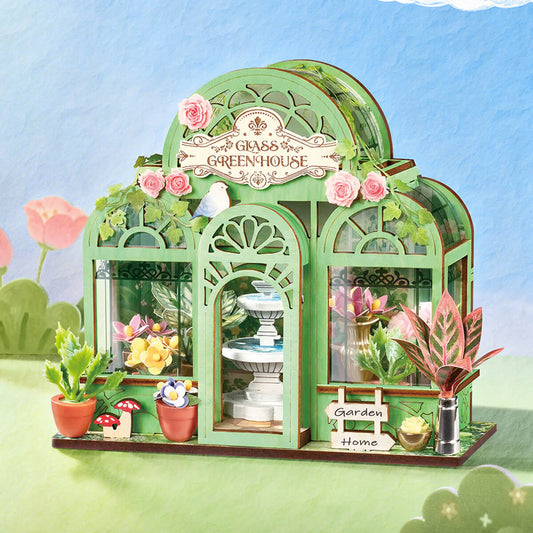 Green Fountain Garden - DIY Miniature House Kit
