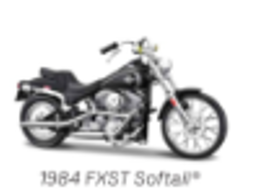 Maisto 1/18 H-D Motorcycles, Series 41 1999 FLSTS Heritage Softail Springer