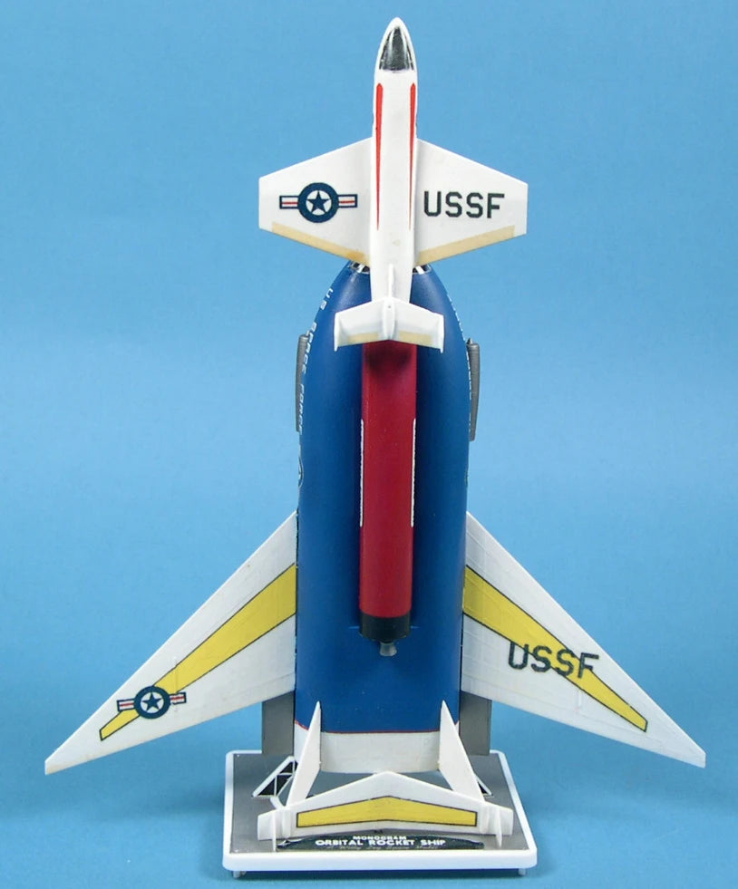 1:193 Willy Ley Orbital Rocket with Landing Gear and Five Figures