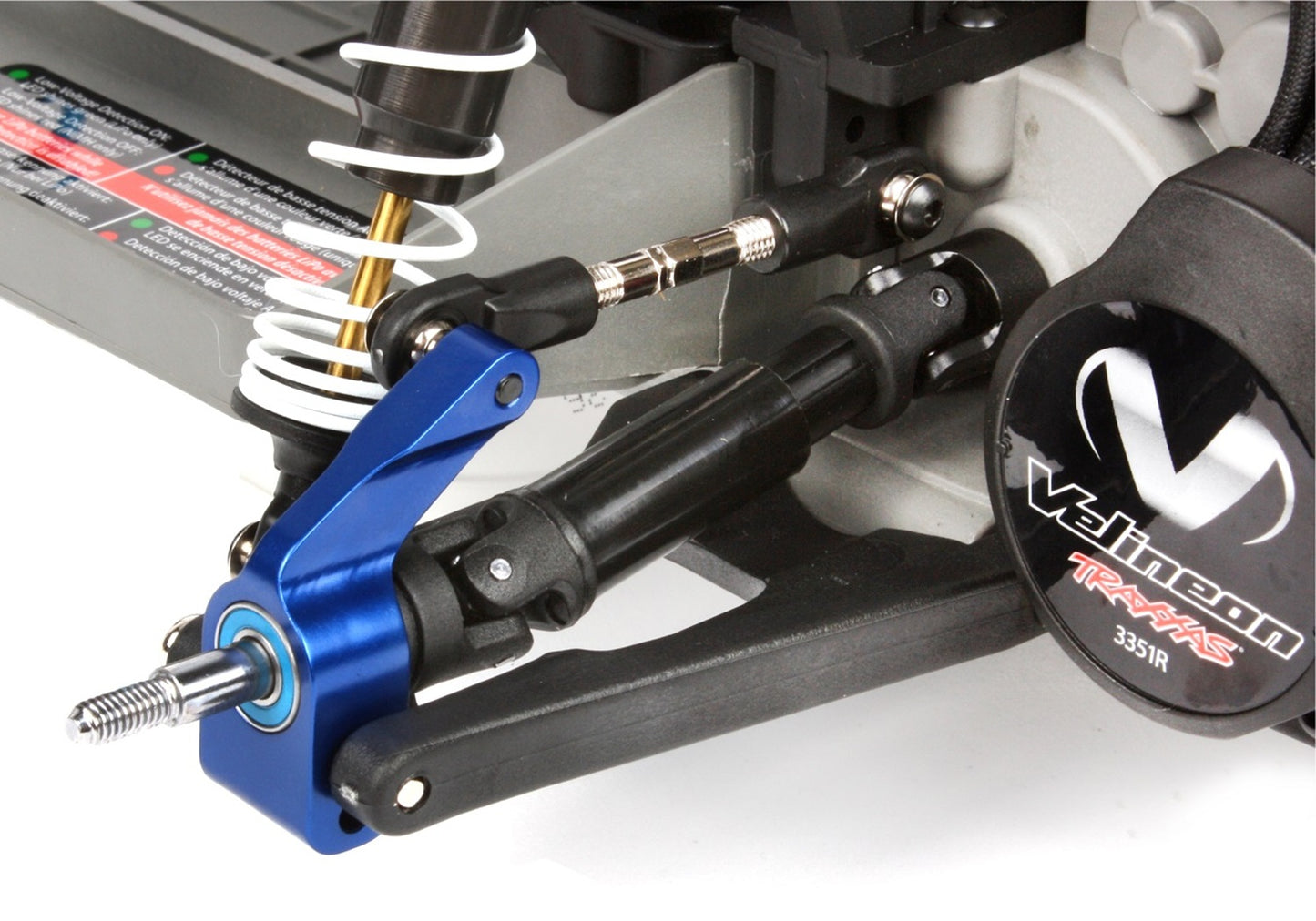 Green Aluminum Axle Carriers (L&R)