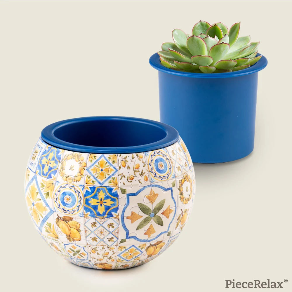 Retro Tiles - Puzzle Pot
