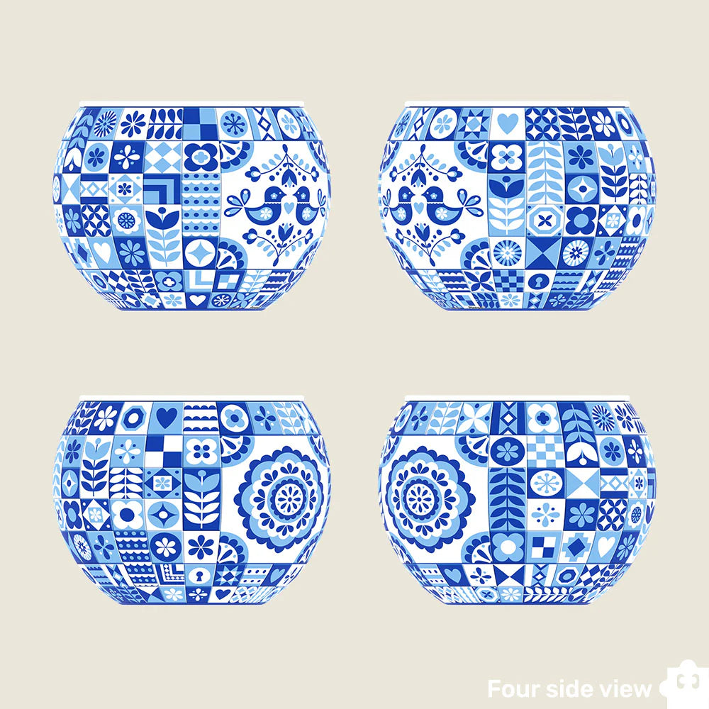 Danish Folklore Style - Puzzle Pot