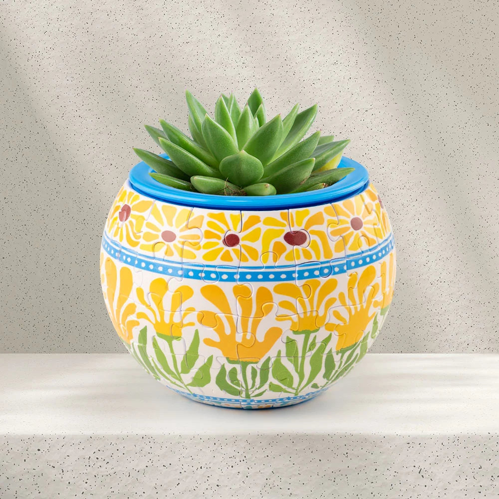 Summer Blossoms - Puzzle Pot