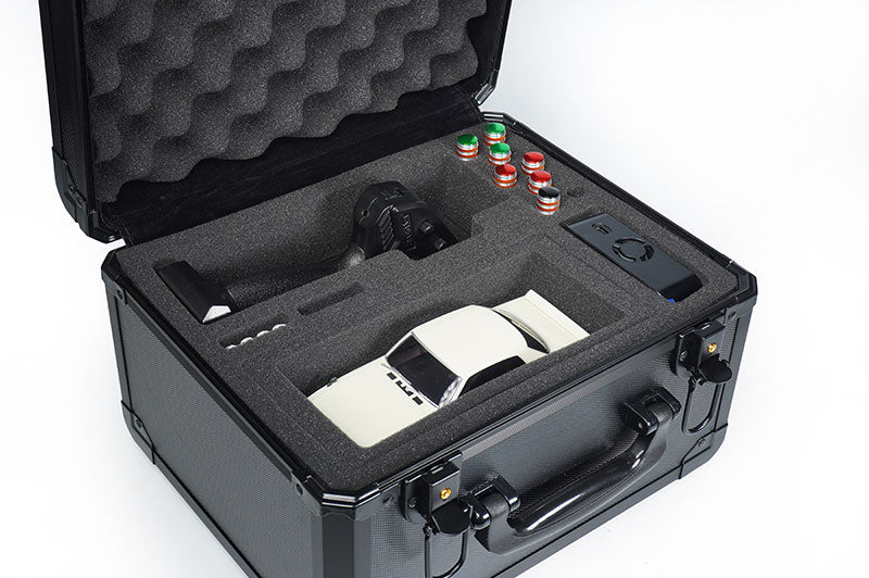 Kyosho Mini-Z Mini Black V2 Aluminum Carry Case w/Foam Inserts