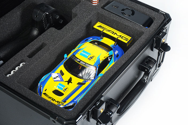 Kyosho Mini-Z Mini Black V2 Aluminum Carry Case w/Foam Inserts