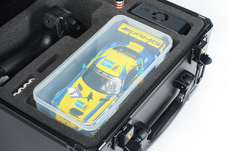 Kyosho Mini-Z Mini Black V2 Aluminum Carry Case w/Foam Inserts