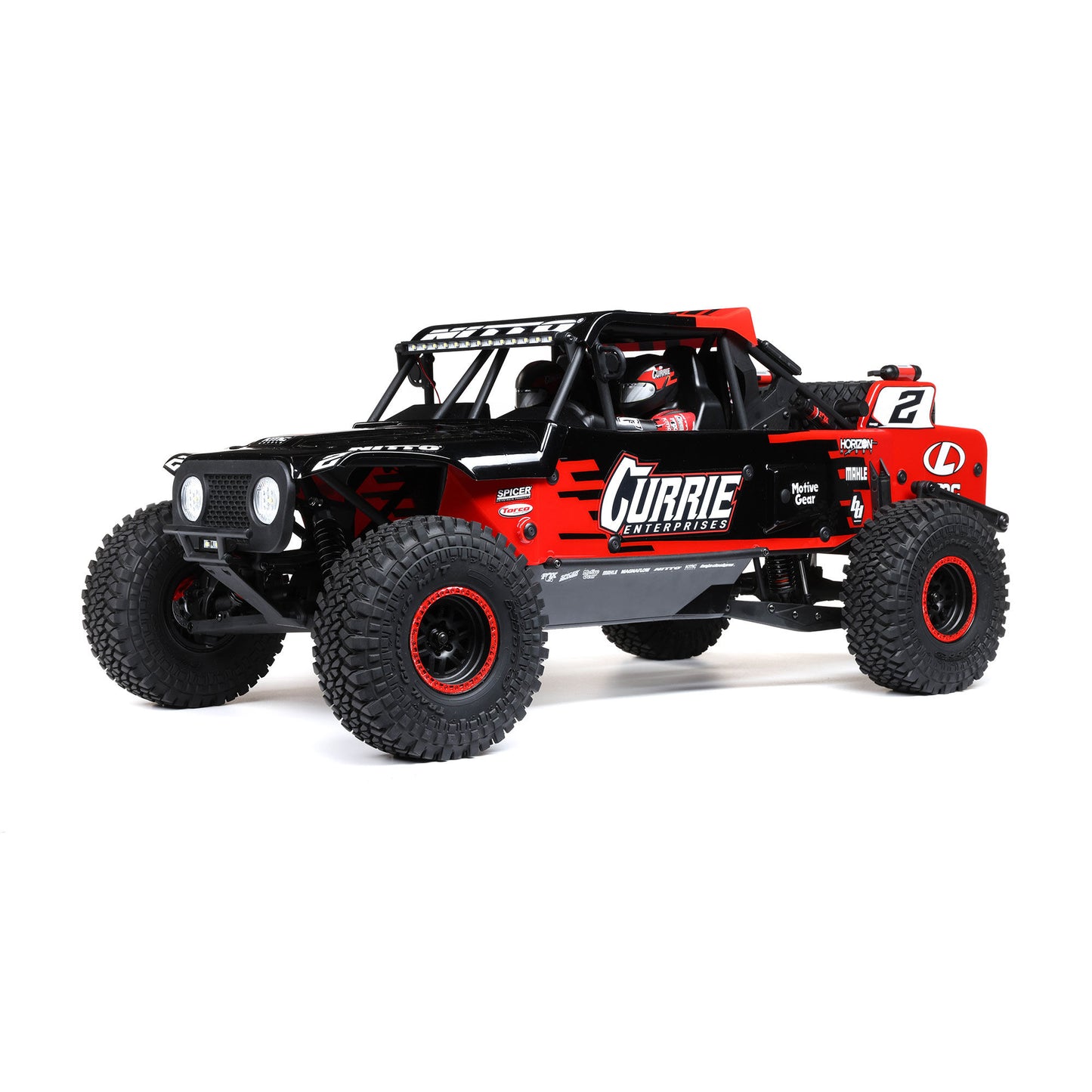 1/10 Hammer Rey U4 4WD Rock Racer Brushless RTR with Smart and AVC, RED