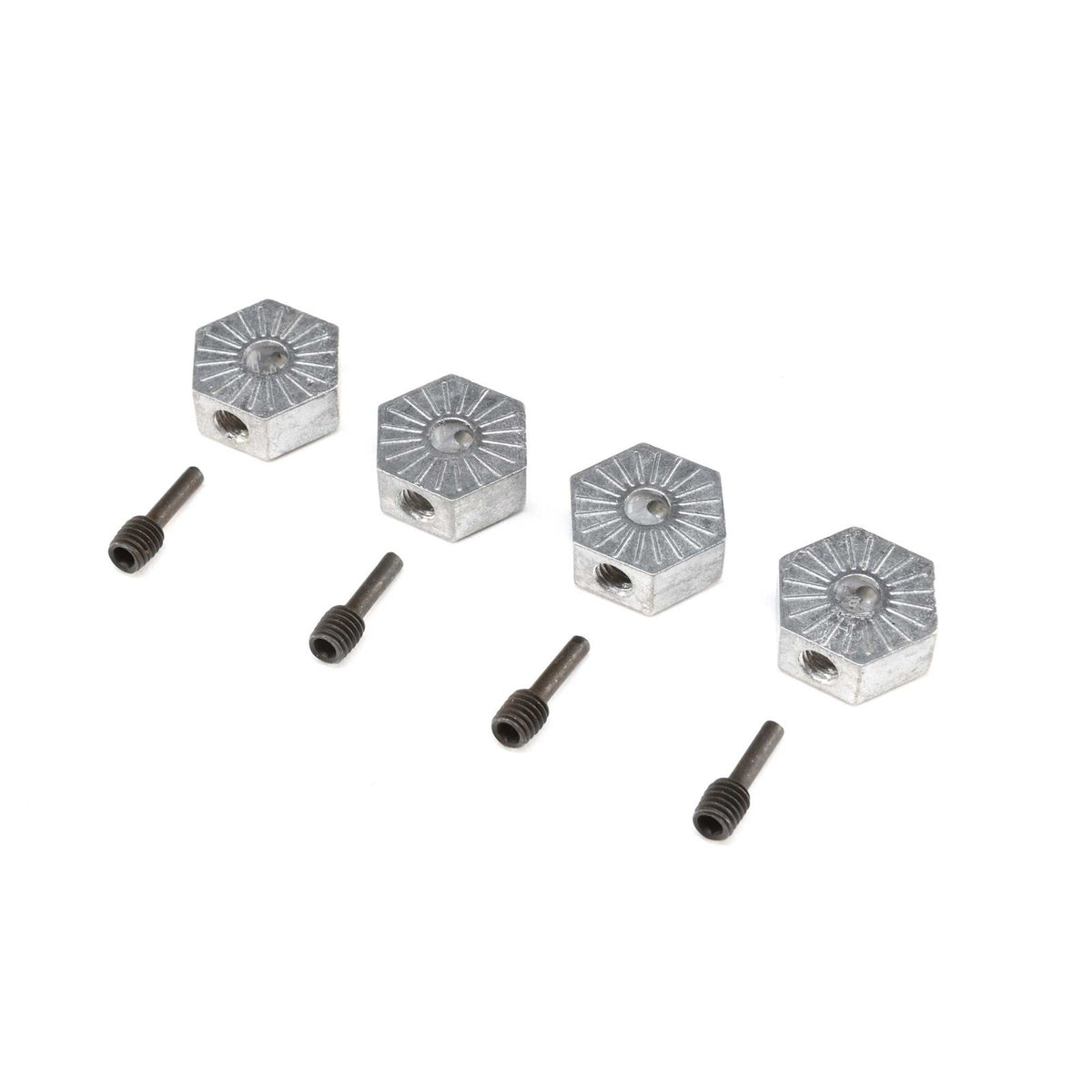 17mm Hex Adapter with Screwpin (x4): LMT