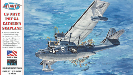 1/104 PBY5A USN Catalina Seaplane