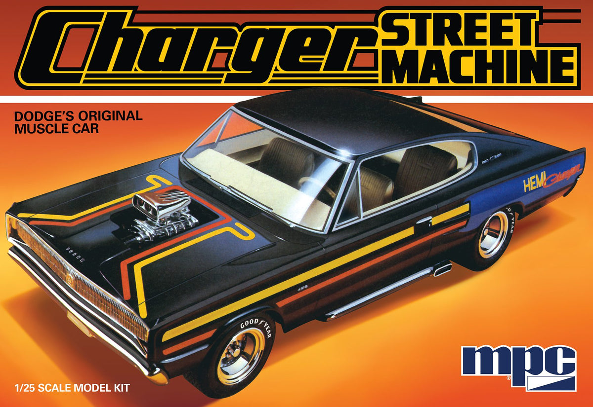 1/25 1967 Dodge Charger Street Machine