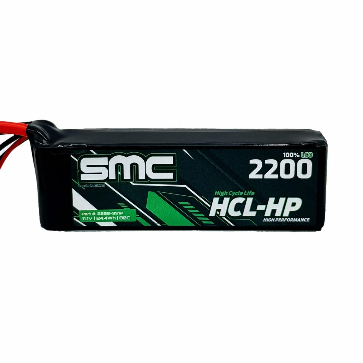 HCL-HP 11.1V-2200mAh-80C - Deans / T-Plug