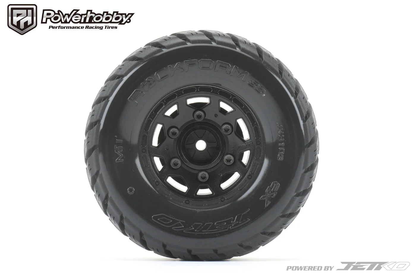 Ex-Rockform 1/10 SC Belted Tires (x2)