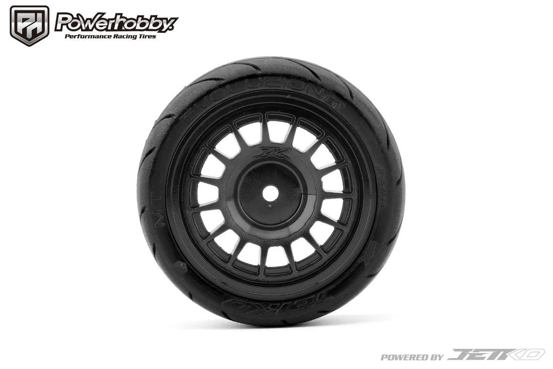 1/10 Rally Car Evolution Mounted Tires/Claw Wheels (x4)