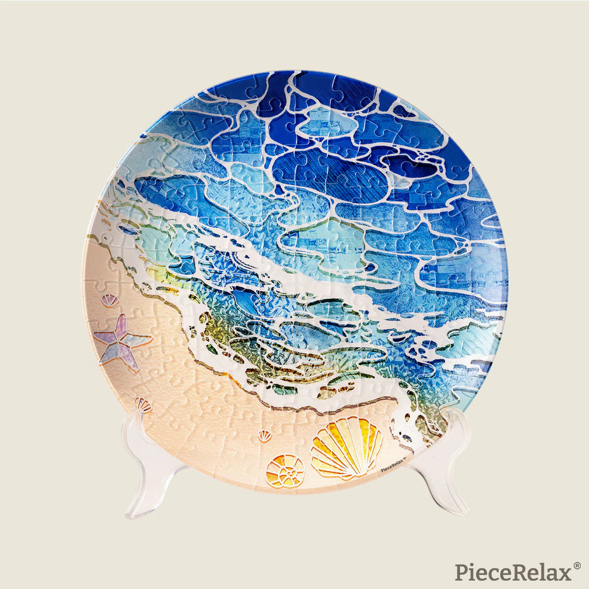 Shells and the Sea - Puzzle Plate