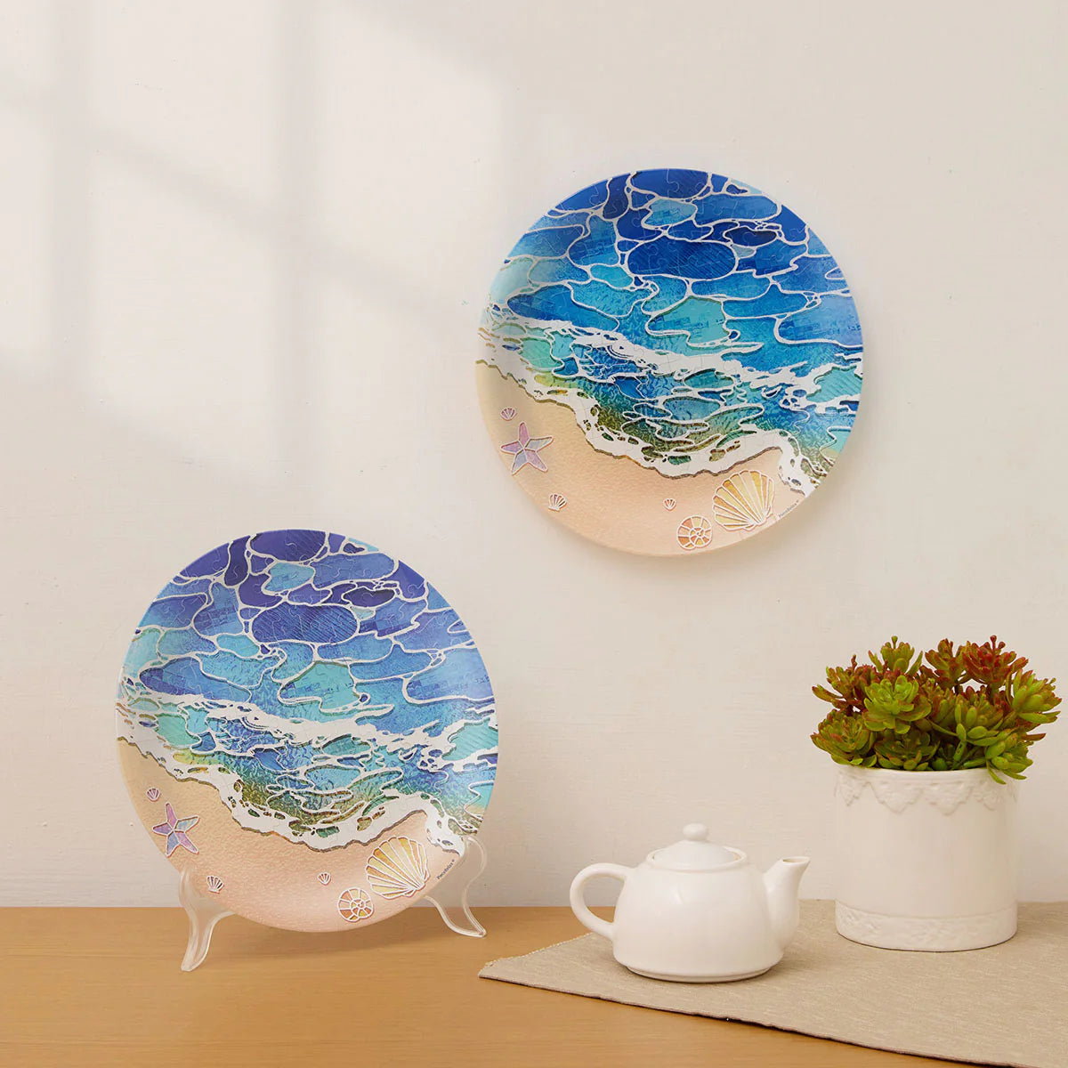 Shells and the Sea - Puzzle Plate