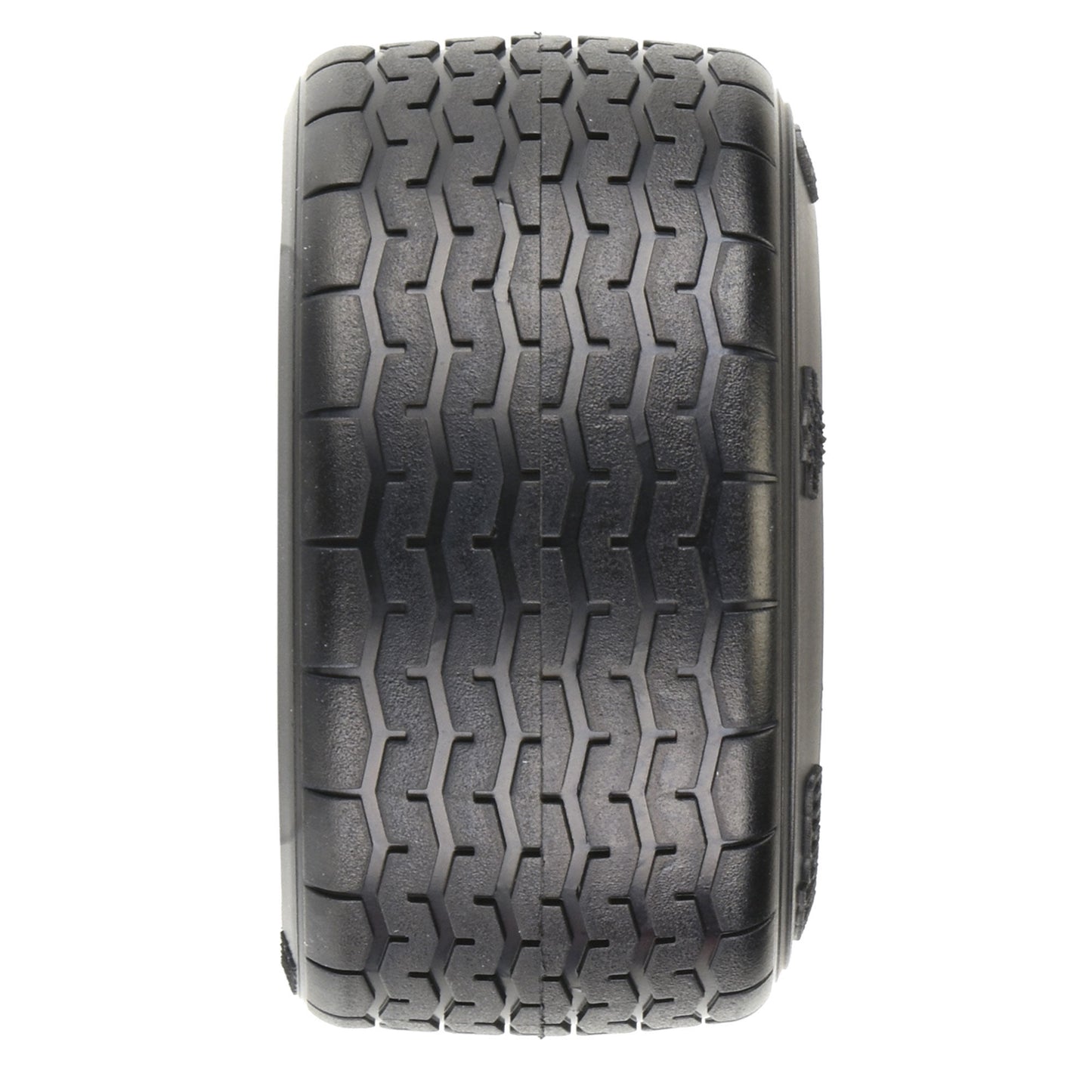 1/10 VTA Rear 31mm VTA Tires Mounted 12mm Black Wheels (x2)