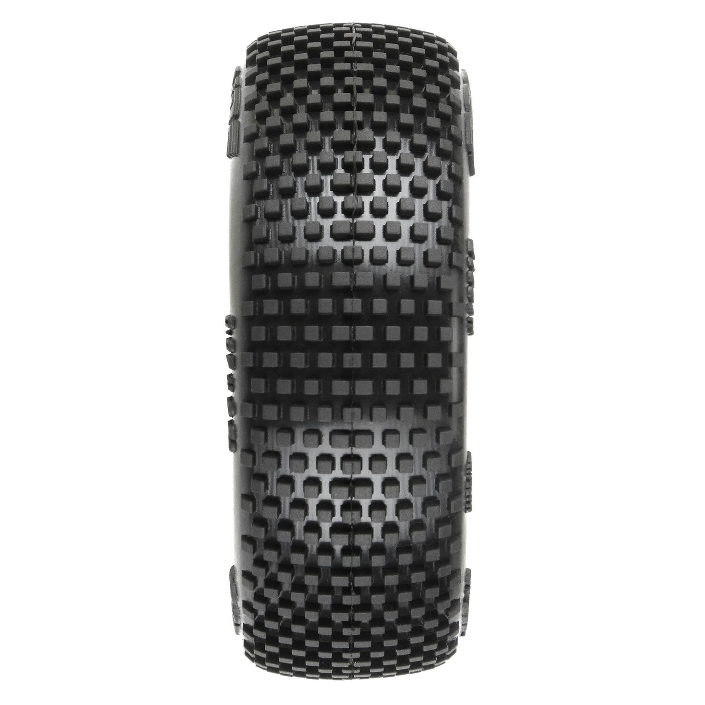 1/14 Hole Shot 3.0 F/R Tire MTD 12mm White Velocity (x4): Typhon GROM