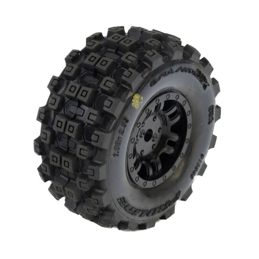1/16 Badlands MX 12mm Black Split Six (x4): MOJAVE GROM