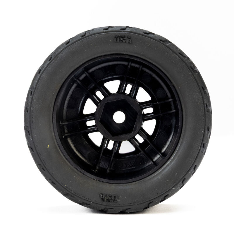 1/16 Vector Front/Rear Tires 12mm Black Split Six (x4): MOJAVE GROM