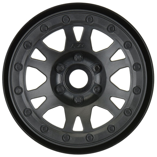 Impulse F/R 2.2" 12mm Crawler Wheels (2) Black